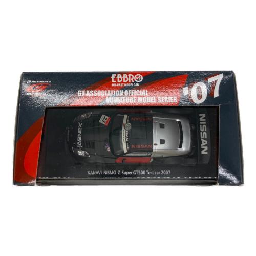 EBBRO (エブロ) 1/43 ザナヴィ ニスモ Z スーパーGT500 2007 テストカー #23 ミニカー