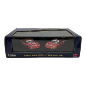 EBBRO (エブロ) 1/43 NISMO Z SUPER GT500 LAST RACE Nov.04.2007 POTENZA #22＆#23 ミニカー