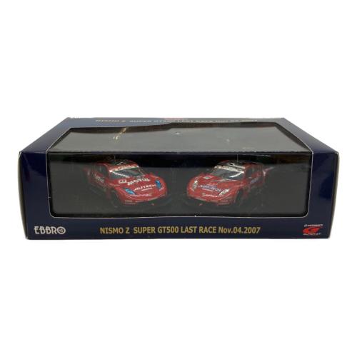 EBBRO (エブロ) 1/43 NISMO Z SUPER GT500 LAST RACE Nov.04.2007 POTENZA #22＆#23 ミニカー