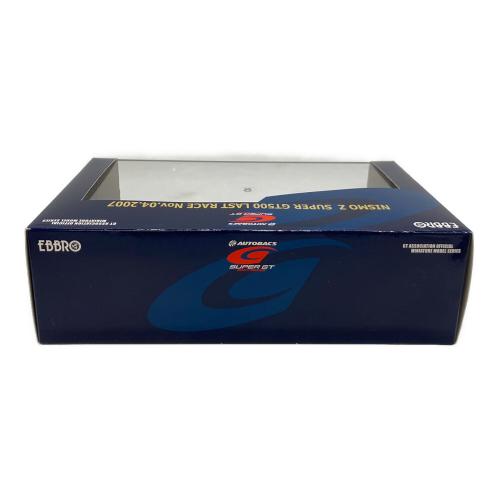 EBBRO (エブロ) 1/43 NISMO Z SUPER GT500 LAST RACE Nov.04.2007 POTENZA #22＆#23 ミニカー