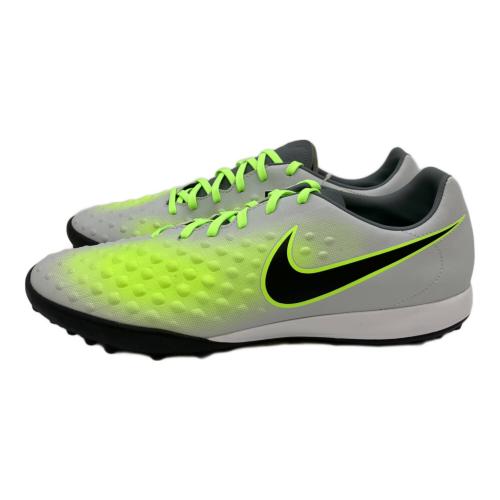 NIKE (ナイキ) ナイキ マジスタ X オンダ Ⅱ スポーツシューズ 844417-003 メンズ SIZE 30cm グレー×グリーン