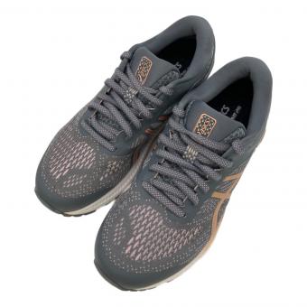 asics (アシックス) ランニングシューズ 1012A459 レディース SIZE 24cm グレー×ベージュ