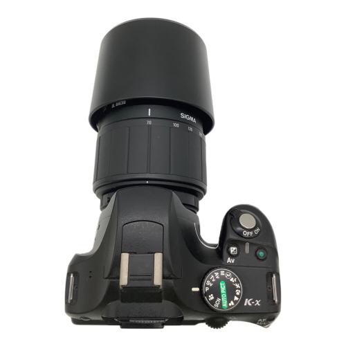 PENTAX (ペンタックス) デジタル一眼レフカメラ K-X ズームレンズ（SIGMA）付