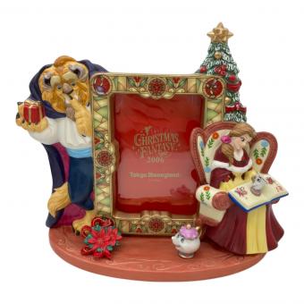 TOKYO DISNEYLAND (トーキョーディズニーランド) フォトフレーム 美女と野獣 2006 クリスマス ディズニーグッズ