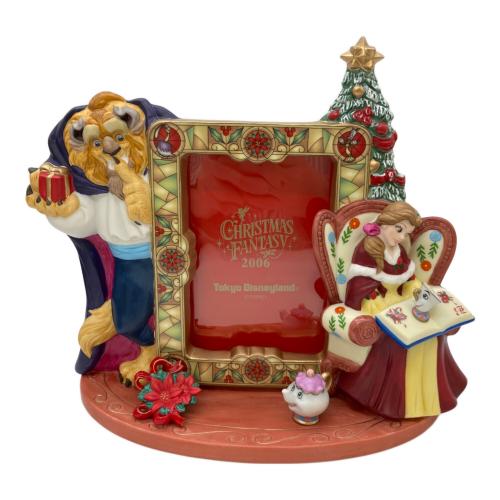 TOKYO DISNEYLAND (トーキョーディズニーランド) フォトフレーム 美女と野獣 2006 クリスマス ディズニーグッズ