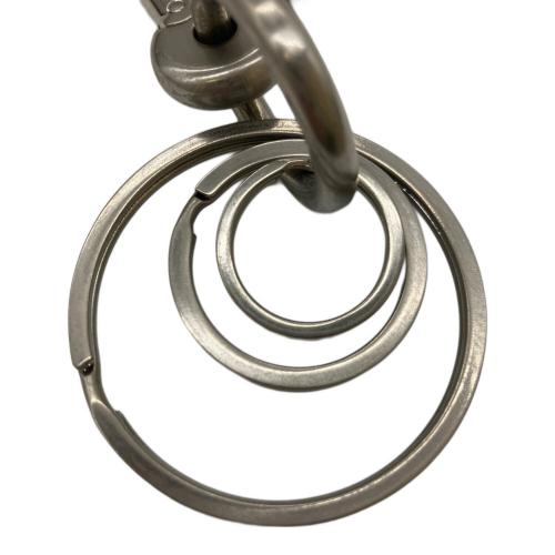 HENDER SCHEME (エンダースキーマ) カラビナ シルバー×ブラウン