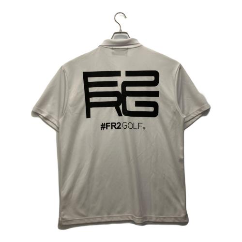 FR2 GOLF (エフアールツー ゴルフ) 半袖ポロシャツ メンズ SIZE XL ホワイト