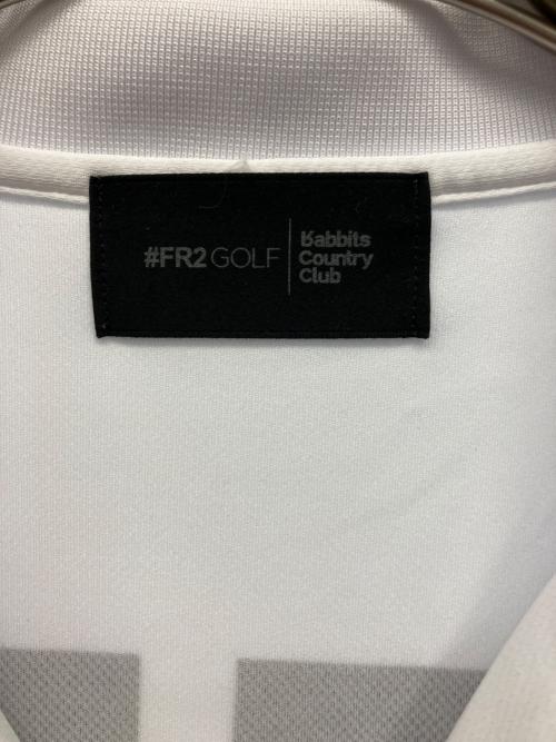 FR2 GOLF (エフアールツー ゴルフ) 半袖ポロシャツ メンズ SIZE XL ホワイト