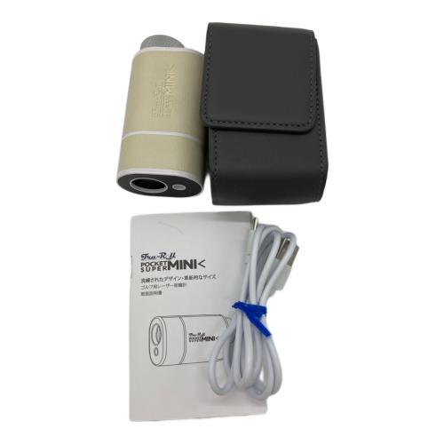 Tru Roll ゴルフ距離測定器 ホワイト POCKET SUPER MINI