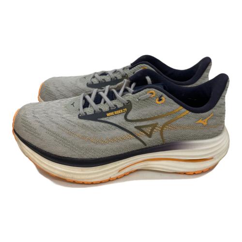 MIZUNO (ミズノ) ランニングシューズ WAVE RIDER 29 メンズ SIZE 27cm グレー