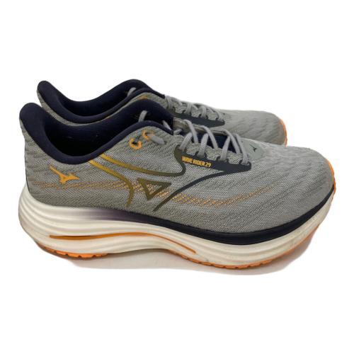 MIZUNO (ミズノ) ランニングシューズ WAVE RIDER 29 メンズ SIZE 27cm グレー