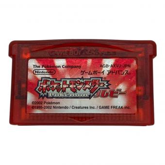ポケットモンスタールビー ゲームボーイアドバンス用ソフト -
