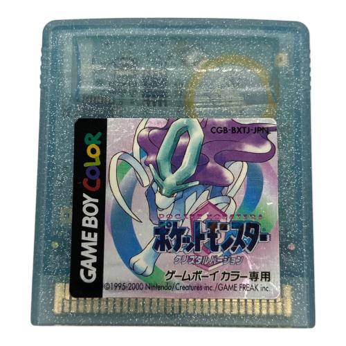 ポケットモンスタークリスタル ゲームボーイカラー専用ソフト
