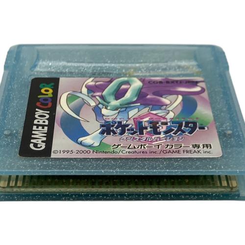 ポケットモンスタークリスタル ゲームボーイカラー専用ソフト