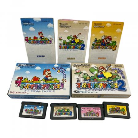 スーパーマリオアドバンス1～4 ゲームボーイアドバンス用ソフト