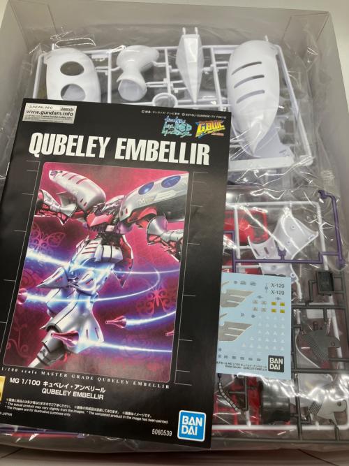 BANDAI (バンダイ) MG 1/100 キュベレイ・アンベリール ガンプラ