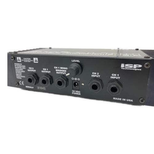 ISP (アイエスピー) アンプ STEALTH PRO