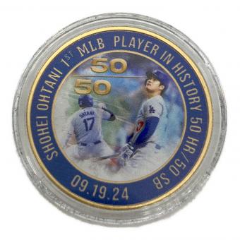 大谷翔平 50-50達成記念 記念コイン ドジャース