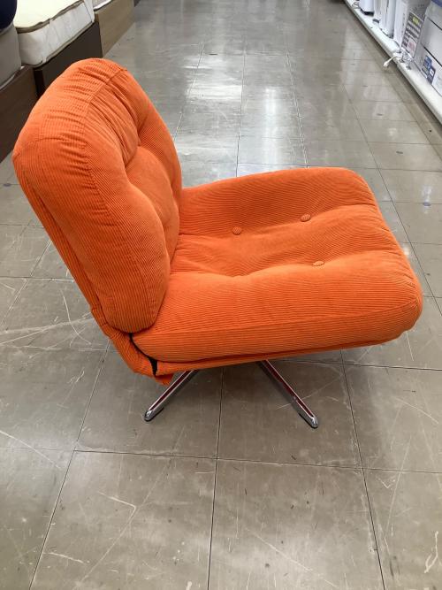 IKEA (イケア) 回転イージチェア オレンジ DYVLINGE