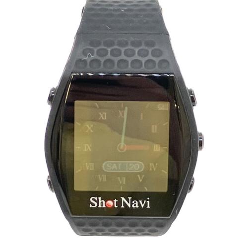 Shot Navi (ショットナビ) ゴルフGPSナビ ブラック INFINITY