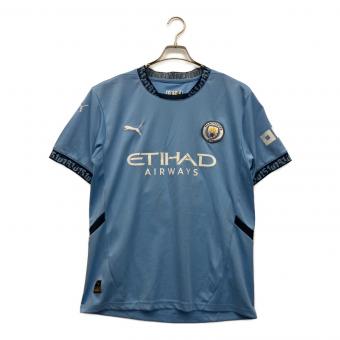 PUMA (プーマ) ゲームシャツ マンチェスター・シティ メンズ SIZE L スカイブルー