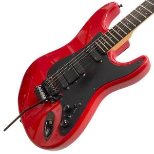 Moon (ムーン) セミオーダーSTタイプ エレキギター ST-MA238 - Candy Apple Red 1980年製 @
