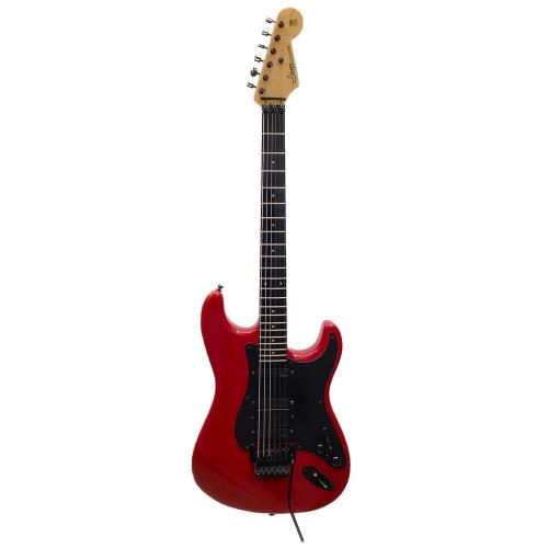 Moon (ムーン) セミオーダーSTタイプ エレキギター ST-MA238 - Candy Apple Red 1980年製 @