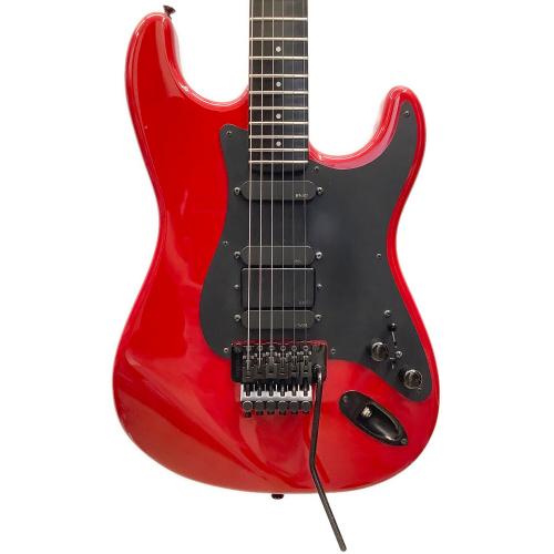 Moon (ムーン) セミオーダーSTタイプ エレキギター ST-MA238 - Candy Apple Red 1980年製 @