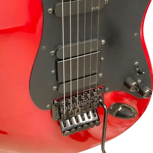 Moon (ムーン) セミオーダーSTタイプ エレキギター ST-MA238 - Candy Apple Red 1980年製 @