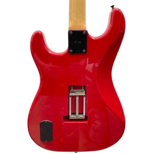 Moon (ムーン) セミオーダーSTタイプ エレキギター ST-MA238 - Candy Apple Red 1980年製 @