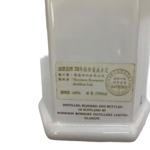 Morrison Bowmore Grand Old Highland スコッチウィスキー 26年 @ 減り有 700ml
