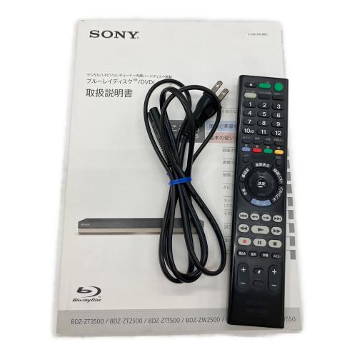 SONY (ソニー) Blu-rayレコーダー BDZ-ZW1500 2017年製 リモコン付