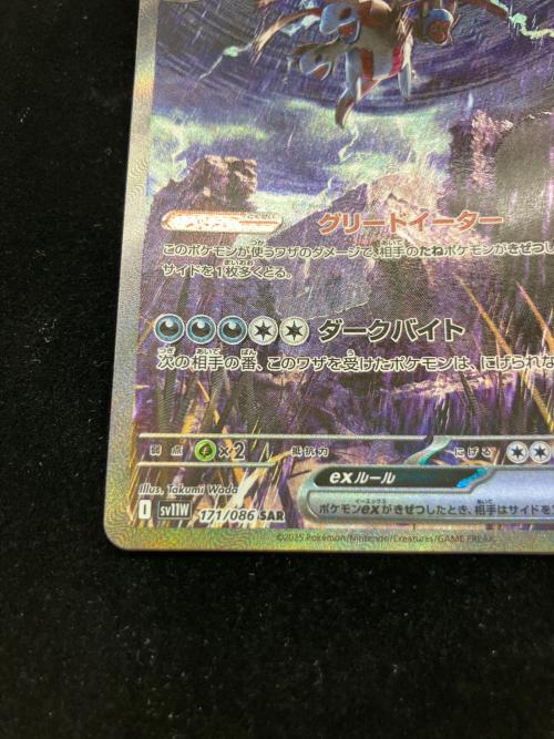 サザンドラex ポケモンカード SAR