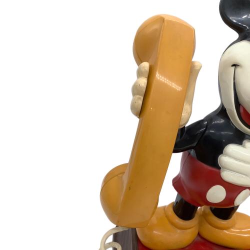 DISNEY (ディズニー) ダイヤル式ミッキー電話機 レトロホビー ※インテリアとして