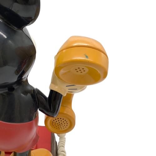 DISNEY (ディズニー) ダイヤル式ミッキー電話機 レトロホビー ※インテリアとして