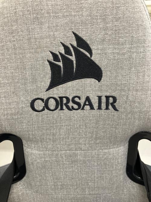 CORSAIR (コルセア) ゲーミングチェア クッション付き グレー