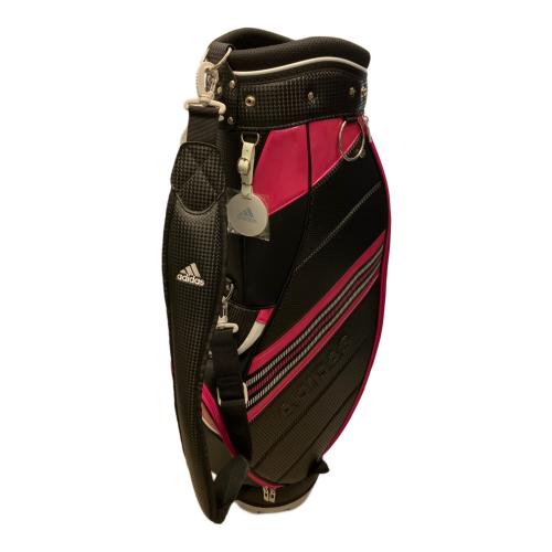 adidas (アディダス) ゴルフバッグ AWU83 ブラック×ピンク