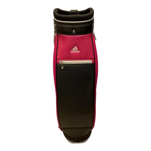 adidas (アディダス) ゴルフバッグ AWU83 ブラック×ピンク