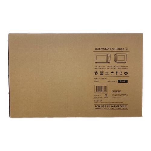 BALMUDA (バルミューダ) 電子レンジ KRN01JP-BK ～25L(1～2人用)