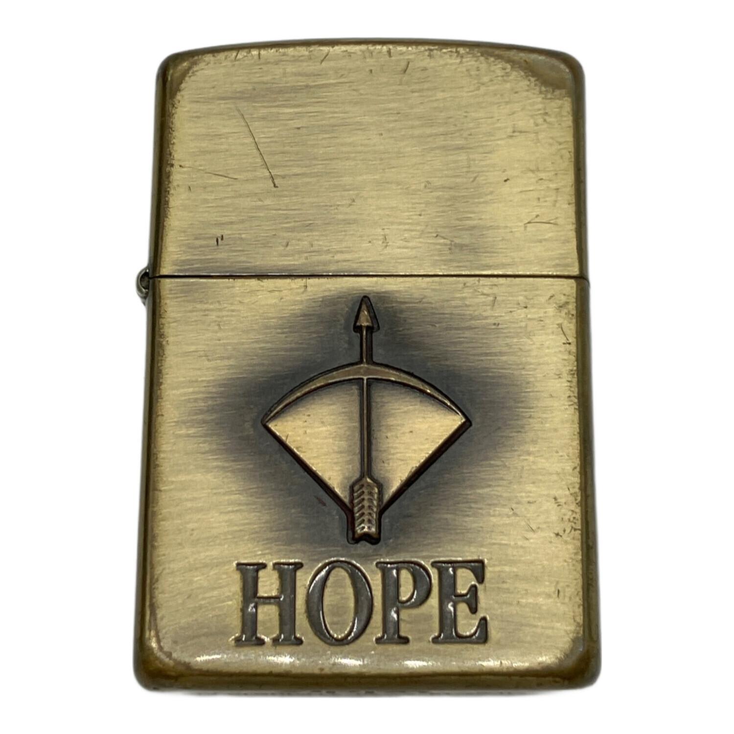ZIPPO (ジッポ) オイルライター 1996年製 HOPE｜トレファクONLINE