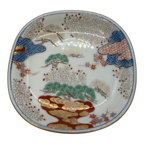 有田焼 (アリタヤキ) 小皿 春秋文 其泉窯