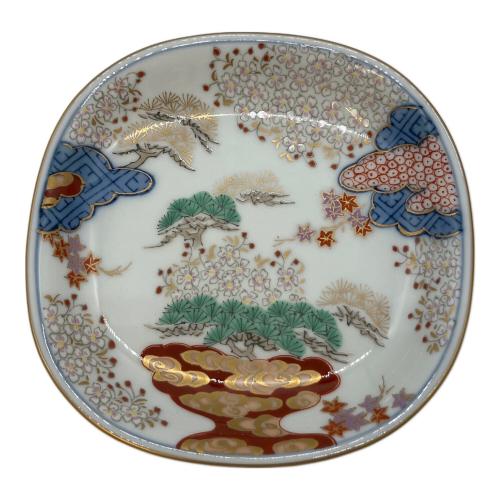有田焼 (アリタヤキ) 小皿 春秋文 其泉窯