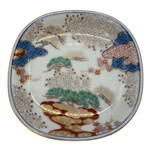 有田焼 (アリタヤキ) 小皿 春秋文 其泉窯