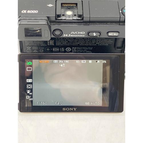 SONY (ソニー) デジタル一眼レフカメラ ILCE-6000Y
