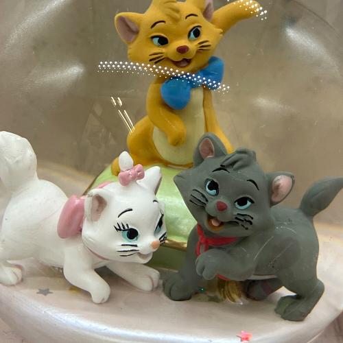 DISNEY (ディズニー) スノーグローブ ディズニーグッズ I Love MY Disney CAT