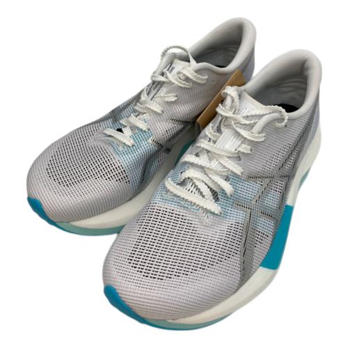 asics (アシックス) ランニングシューズ 1013A183 レディース SIZE 25cm ホワイト×ブルー