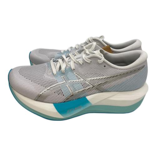asics (アシックス) ランニングシューズ 1013A183 レディース SIZE 25cm ホワイト×ブルー