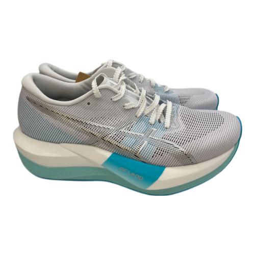 asics (アシックス) ランニングシューズ 1013A183 レディース SIZE 25cm ホワイト×ブルー