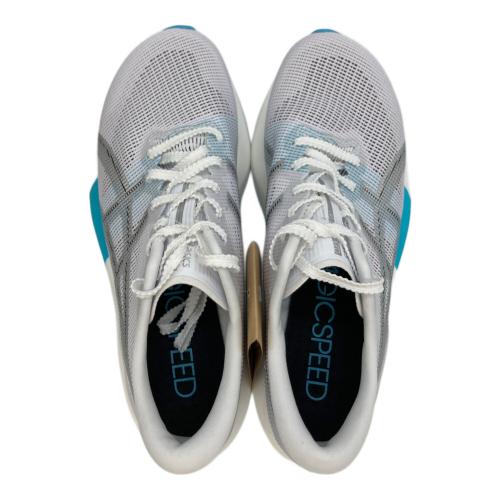 asics (アシックス) ランニングシューズ 1013A183 レディース SIZE 25cm ホワイト×ブルー
