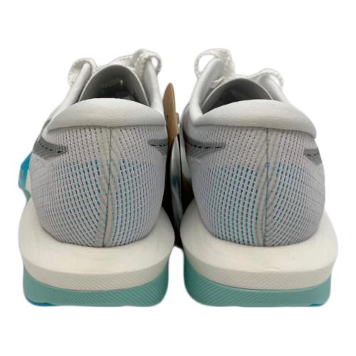 asics (アシックス) ランニングシューズ 1013A183 レディース SIZE 25.5cm ホワイト×ブルー